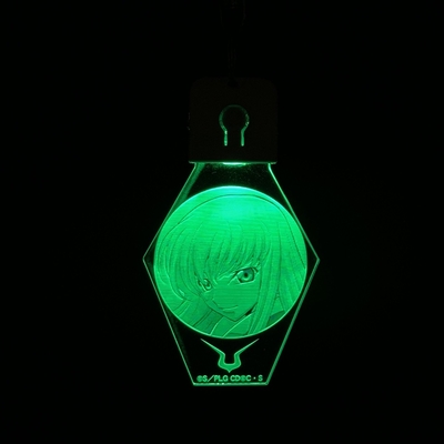 コードギアス 反逆のルルーシュ LEDキーホルダー(C.C.